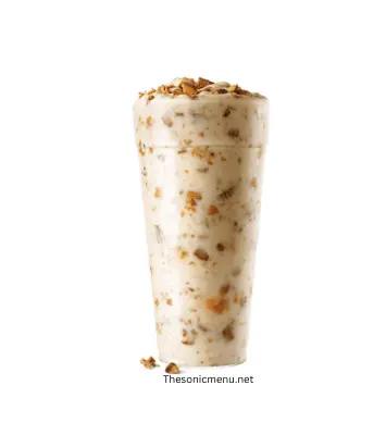 Delicious Sonic shakes menu latest prices, calories & pictures 2024 5 Butter finger Pieces